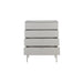 Opbergkast Cayo MDF, Metaal Grijs 40x79 cm-Opbergkasten-Creating Home