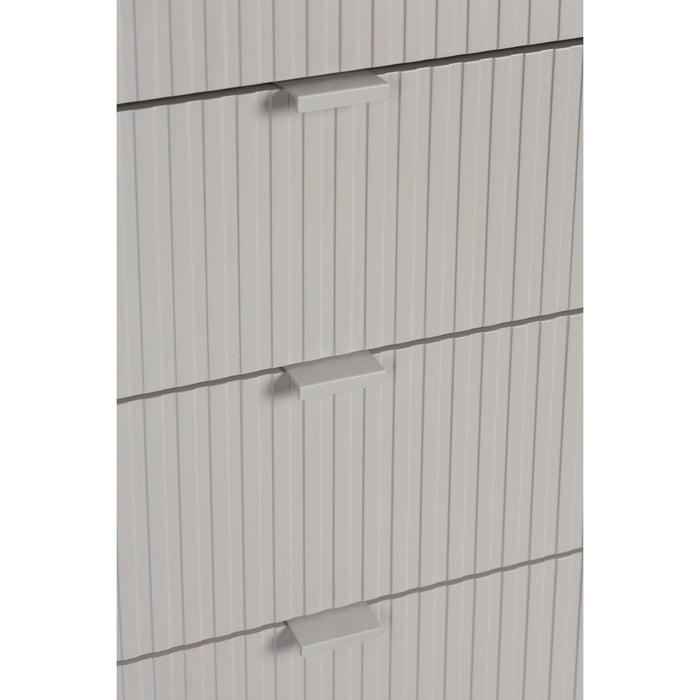 Opbergkast Cayo MDF, Metaal Grijs 40x79 cm-Opbergkasten-Creating Home