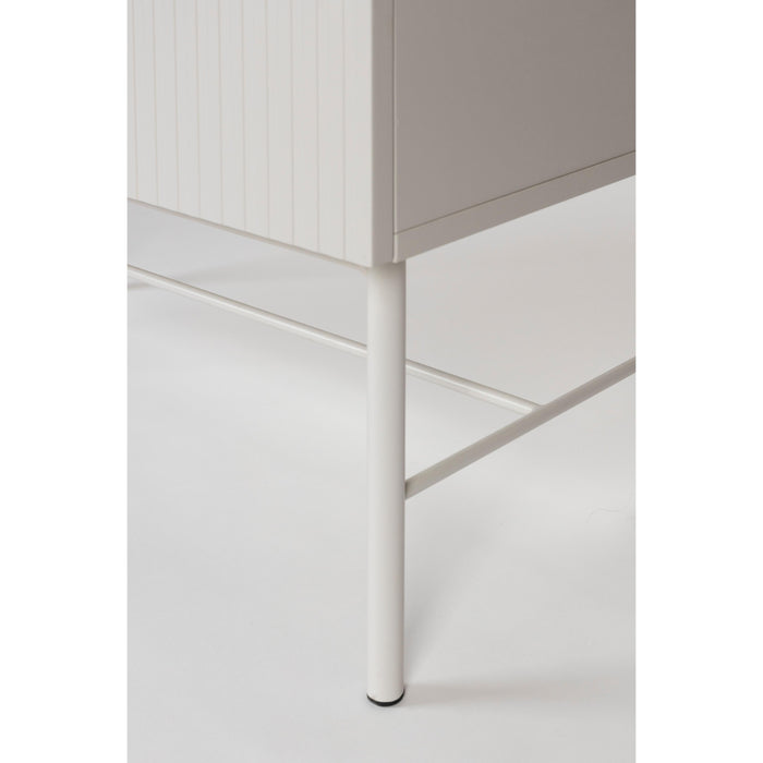 Opbergkast Cayo MDF, Metaal Grijs 40x79 cm-Opbergkasten-Creating Home