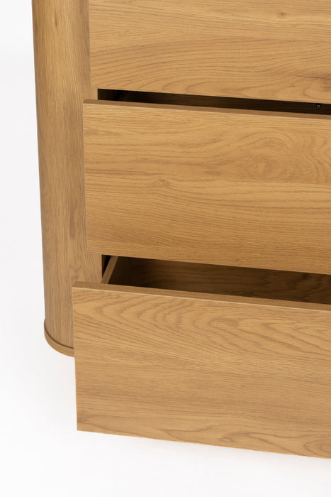 Opbergkast Drawer Almira Hout Naturel 40x90 cm-Opbergkasten-Creating Home