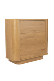 Opbergkast Drawer Almira Hout Naturel 40x90 cm-Opbergkasten-Creating Home