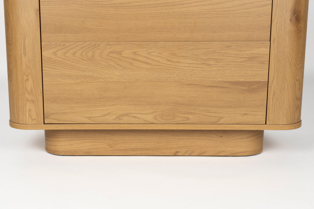Opbergkast Drawer Almira Hout Naturel 40x90 cm-Opbergkasten-Creating Home