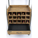Opbergkast Edgar Fir hout, Metaal Bruin 38x56 cm-Opbergkasten-Creating Home