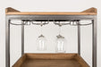 Opbergkast Edgar Fir hout, Metaal Bruin 38x56 cm-Opbergkasten-Creating Home