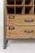 Opbergkast Edgar Fir hout, Metaal Bruin 38x56 cm-Opbergkasten-Creating Home