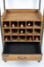 Opbergkast Edgar Fir hout, Metaal Bruin 38x56 cm-Opbergkasten-Creating Home
