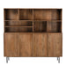 Opbergkast Elan Mangohout Naturel hout 45x180x172 cm-Opbergkasten-Livingfurn