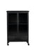 Opbergkast Ferre M Fir veneer, Metaal Zwart 35x65 cm-Opbergkasten-Creating Home