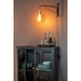Opbergkast Ferre M Fir veneer, Metaal Zwart 35x65 cm
