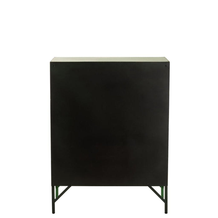 Opbergkast Groen Ijzer 42x86 cm-Opbergkasten-J-Line