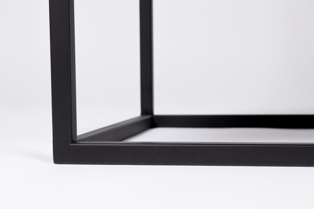 Opbergkast Guuji High 2do MDF, Metaal Zwart 70x38 cm-Opbergkasten-Creating Home