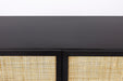 Opbergkast Guuji Low 2do MDF, Metaal Zwart 80x38 cm-Opbergkasten-Creating Home