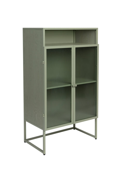 Opbergkast Herbe Large MDF, Metaal Groen 35x60 cm-Opbergkasten-Creating Home