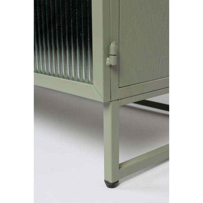 Opbergkast Herbe Small MDF, Metaal Groen 45x38 cm-Opbergkasten-Creating Home