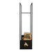 Opbergkast Houtopslag LUMBER LOCKER L Staal Zwart 40x62.2x150cm-Opbergkasten-Spinder
