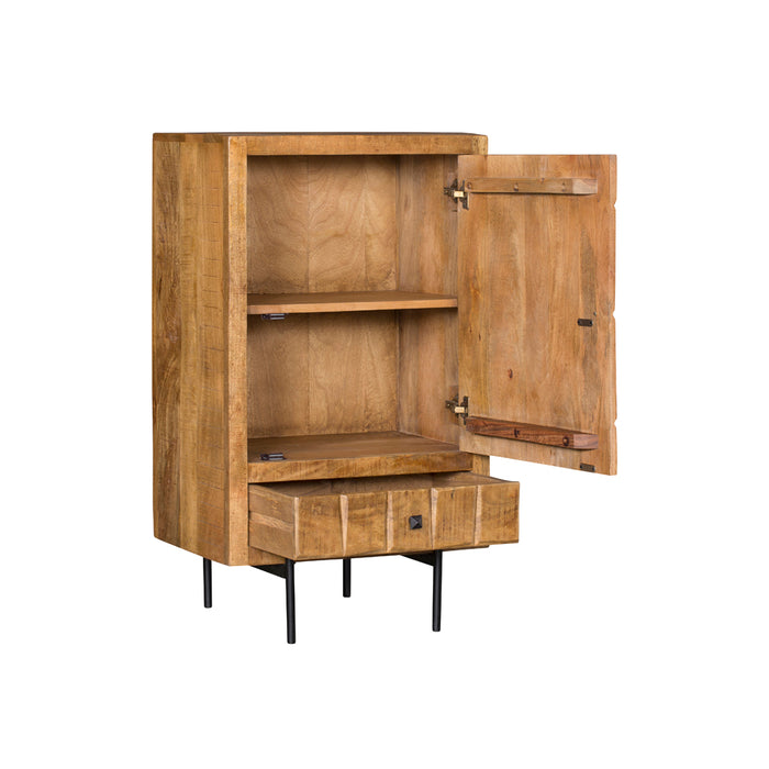 Opbergkast Kabinet Kast Brandy 1 deur 1 lade 60x40x103 cm-Opbergkasten-Starfurn