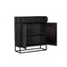 Opbergkast Kabinet kast New York Mangohout en staal 100 cm-Opbergkasten-Starfurn