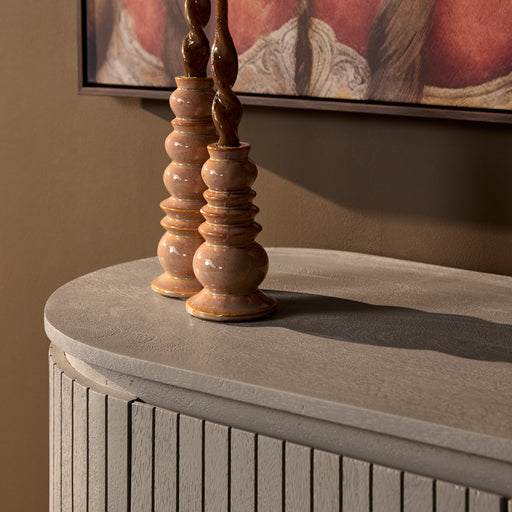 Opbergkast Kabinet kast Solana 115 cm Taupe 115x45x100 cm-Opbergkasten-Starfurn