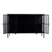 Opbergkast Kast Cave Zwart 41x140 cm-Opbergkasten-PTMD