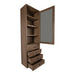 Opbergkast Kast Eiken Bruin 70x40 cm-Opbergkasten-PTMD