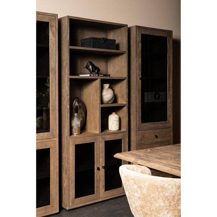 Opbergkast Kast Eiken Bruin 70x40 cm-Opbergkasten-PTMD