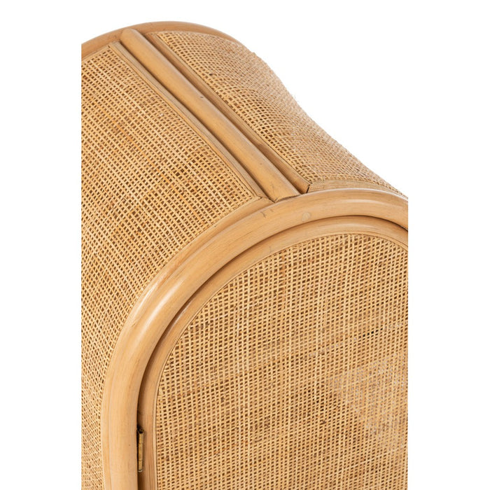 Opbergkast Kast Ellen Klein Plyhout, Rotan Naturel 38x34x60 cm-Opbergkasten-J-Line