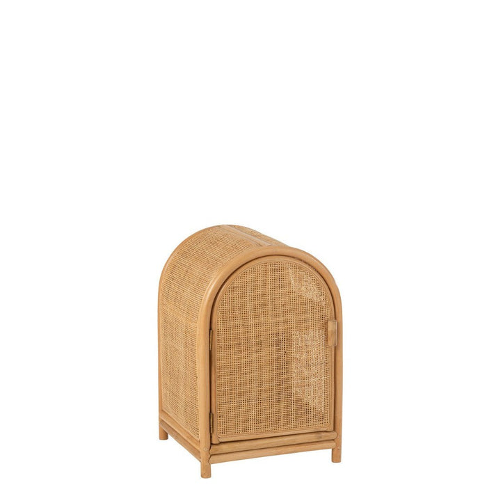 Opbergkast Kast Ellen Klein Plyhout, Rotan Naturel 38x34x60 cm-Opbergkasten-J-Line