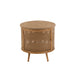 Opbergkast Kast Fir Hout, Metaal Bruin 59x59x58 cm-Opbergkasten-J-Line