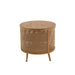 Opbergkast Kast Fir Hout, Metaal Bruin 59x59x58 cm-Opbergkasten-J-Line