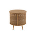 Opbergkast Kast Fir Hout, Metaal Bruin 59x59x58 cm-Opbergkasten-J-Line