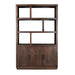 Opbergkast Kast Jaxx Mangohout Bruin 145x50x230 cm-Opbergkasten-Livingfurn