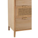 Opbergkast Kast Lades Paulownia MDF, Rotan, Paulownia Hout Beige-Opbergkasten-J-Line