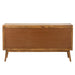 Opbergkast Kast Lora MDF, Mango Hout, ijzer Bruin 145x40x80 cm-Opbergkasten-J-Line