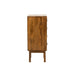 Opbergkast Kast Lora Mango Hout, ijzer, MDF Bruin 40x40x88 cm-Opbergkasten-J-Line