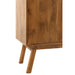 Opbergkast Kast Lora ijzer, MDF, Mango Hout Bruin 104x40x158 cm-Opbergkasten-J-Line