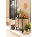 Opbergkast Kast Molly Exotiek Meranti Hout, Mindi Hout, Rotan-Opbergkasten-J-Line