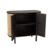 Opbergkast Kast Molly Exotiek Meranti Hout, Mindi Hout, Rotan-Opbergkasten-J-Line