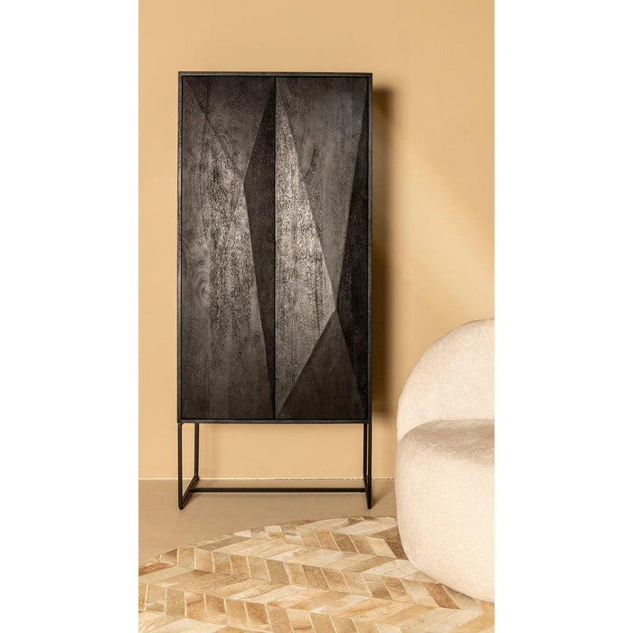 Opbergkast Kast Onyx Zwart 720953-Opbergkasten-PTMD