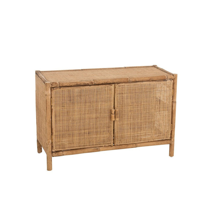 Opbergkast Kast Ozara Rotan Naturel 100x40x65 cm-Opbergkasten-J-Line