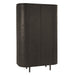 Opbergkast Kast Tobago Eikenhout fineer Bruin 115x43x180 cm-Opbergkasten-Livingfurn