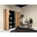 Opbergkast Kast Tomar Teakhout Naturel hout 100x40x195 cm-Opbergkasten-Livingfurn