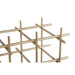 Opbergkast Kast Vakkenkast Geel 24x40 cm-Opbergkasten-PTMD