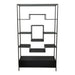 Opbergkast Kast Vakkenkast Zwart 40x110 cm-Opbergkasten-PTMD