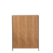 Opbergkast Kast Verschillende Compartimenten Ash Hout, Metaal-Opbergkasten-J-Line
