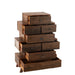 Opbergkast Kast Vinto Gerecycled Hout Naturel 76x35x109 cm-Opbergkasten-J-Line