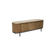 Opbergkast Lausanne Teakhout Naturel hout 43x170x56 cm-TV-meubels-Livingfurn