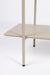 Opbergkast Marcio MDF, Metaal Beige 40x120 cm-Opbergkasten-Creating Home
