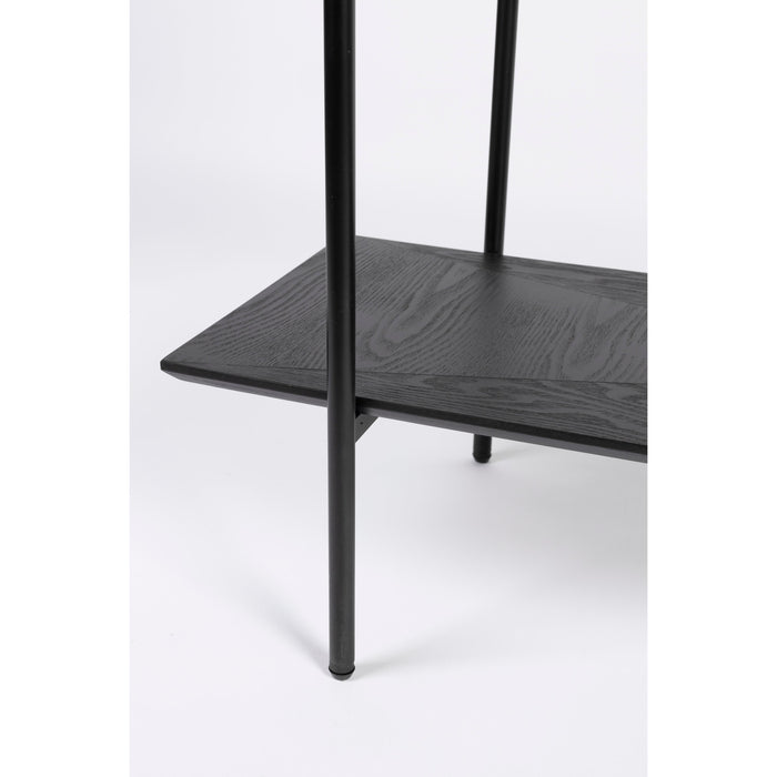 Opbergkast Marcio MDF, Metaal Zwart 40x120 cm-Opbergkasten-Creating Home