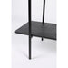 Opbergkast Marcio MDF, Metaal Zwart 40x120 cm-Opbergkasten-Creating Home
