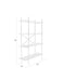 Opbergkast Marcio MDF, Metaal Zwart 40x120 cm-Opbergkasten-Creating Home